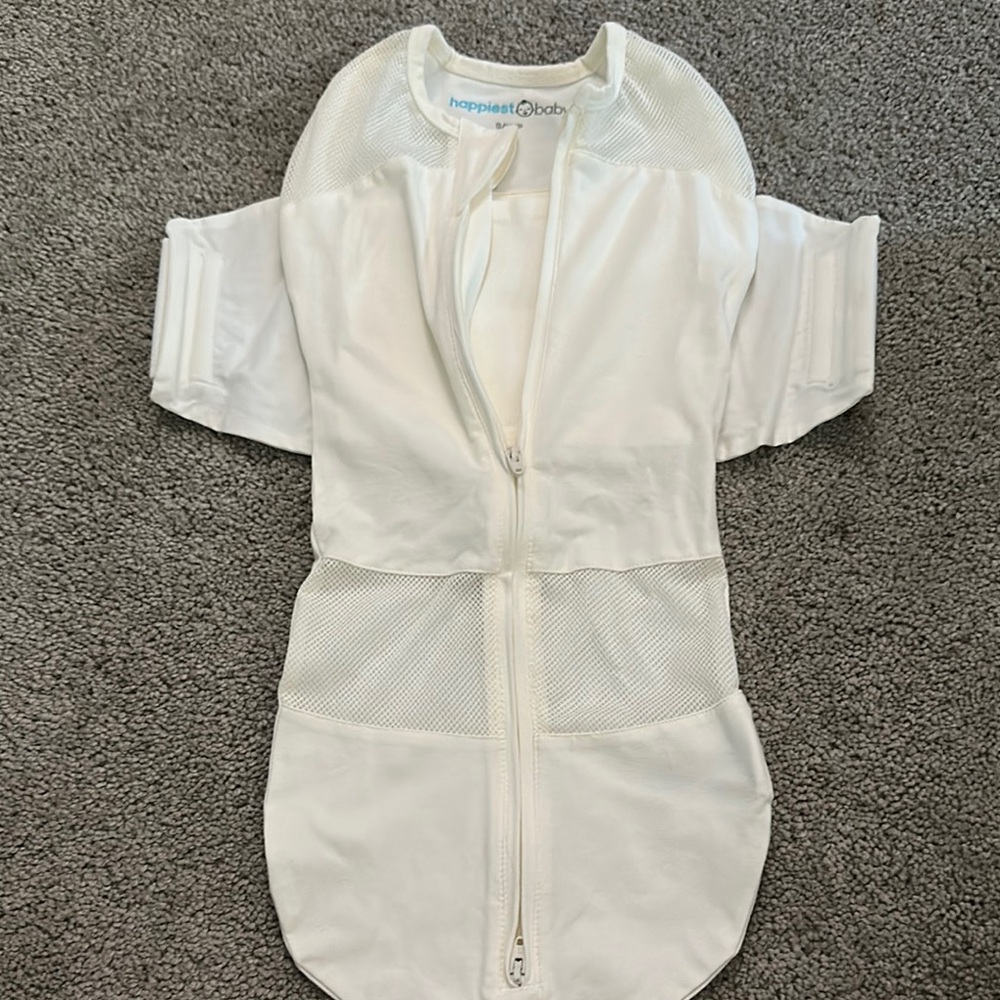 White Swaddle One Piece